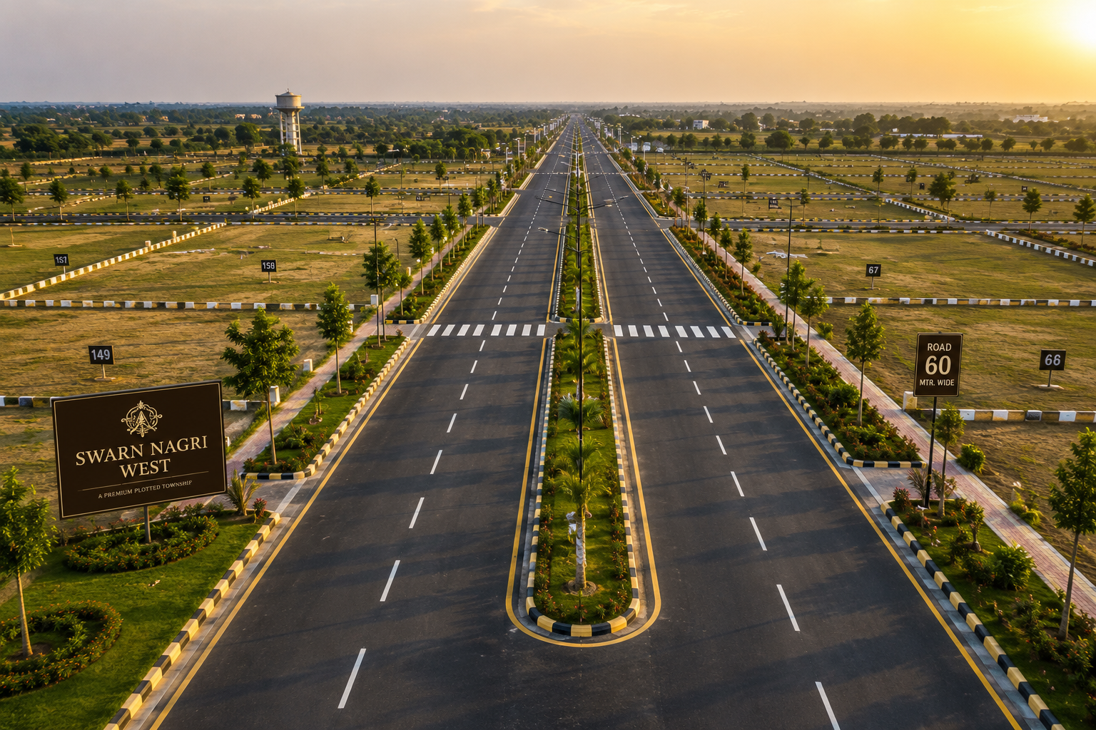 60ft Wide Roads